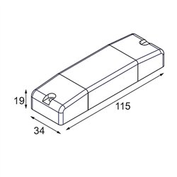 Modular LED driver 350mA 15W