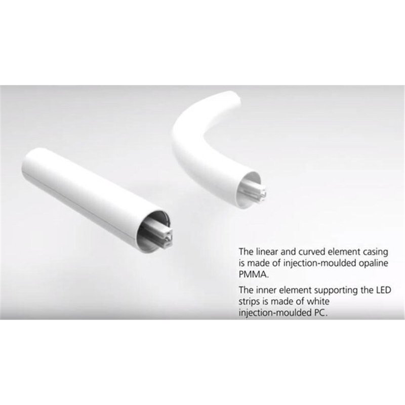 Artemide Alphabet Of Light Wall lamp "B" uppercase