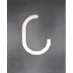 Artemide Alphabet Of Light Wall lamp "C" uppercase