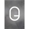Artemide Alphabet Of Light Wall lamp "Q" uppercase