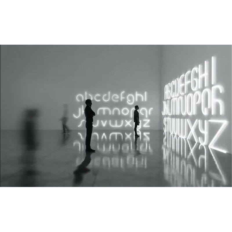 Artemide Alphabet Of Light Wall lamp "Q" uppercase