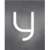 Artemide Alphabet Of Light Wall lamp "y" lowercase