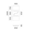 Artemide Alphabet Of Light Wall lamp "z" lowercase