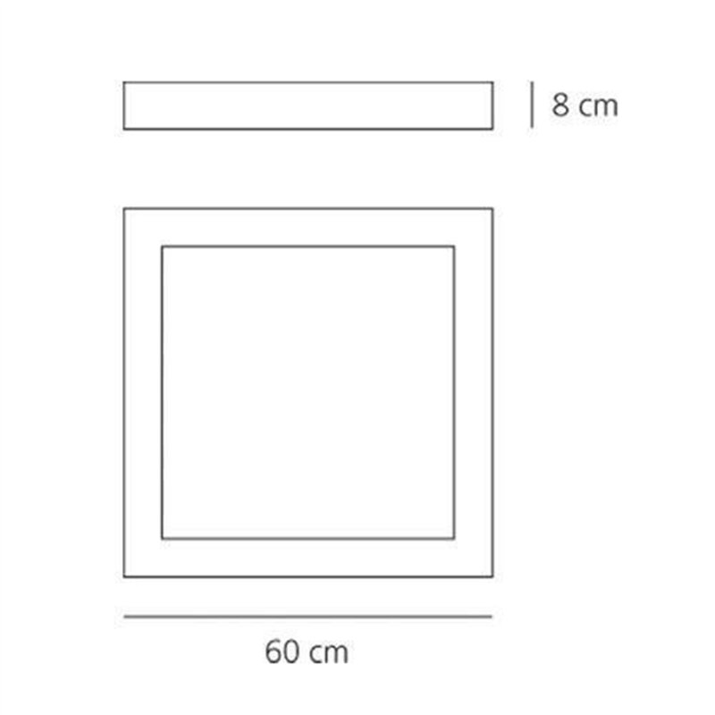 Artemide Altrove 600 Led Wall lamp / ceiling lamp