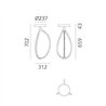 Artemide Arrival 70 ceiling lamp