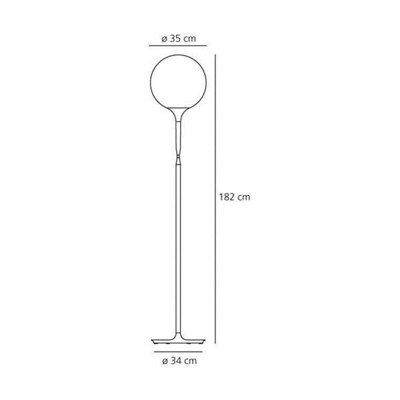 Artemide Castore 35 Floor lamp