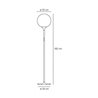 Artemide Castore 35 Floor lamp