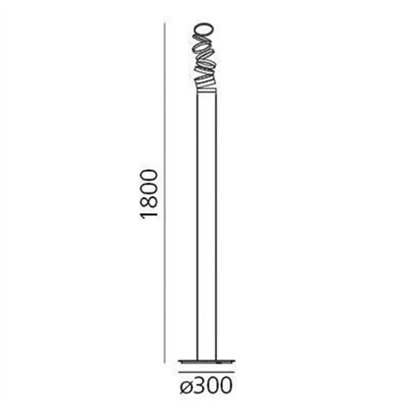 Artemide Decompose' LIGHT Floor lamp
