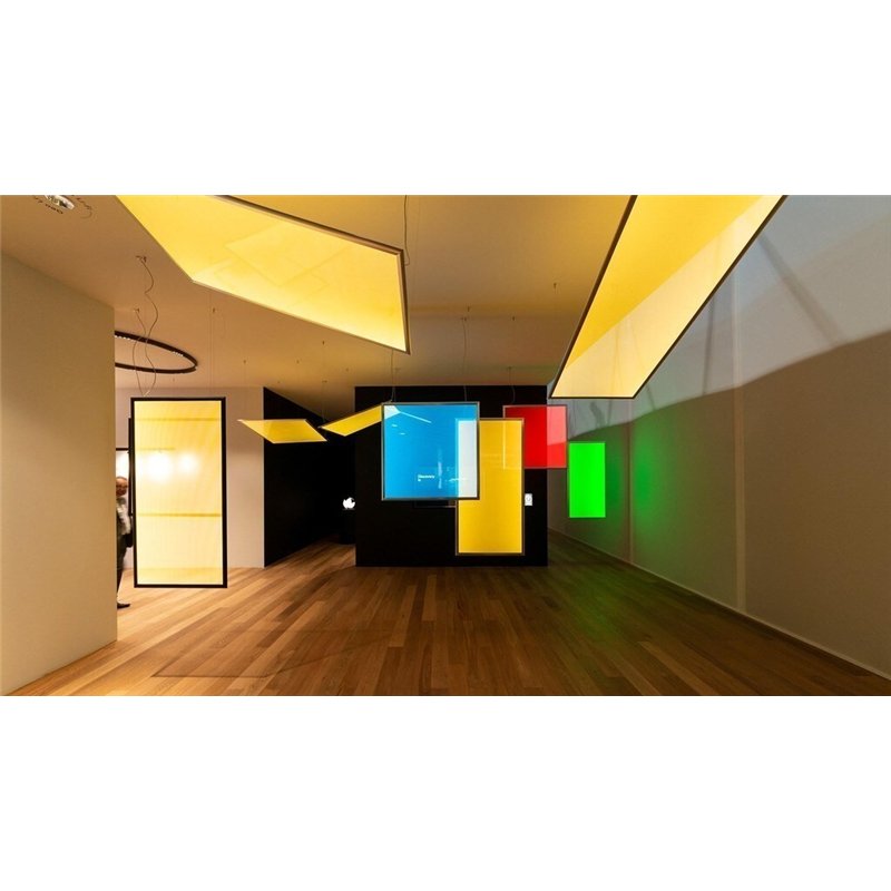 Artemide Discovery Space Rectangular RGBW suspended lamp