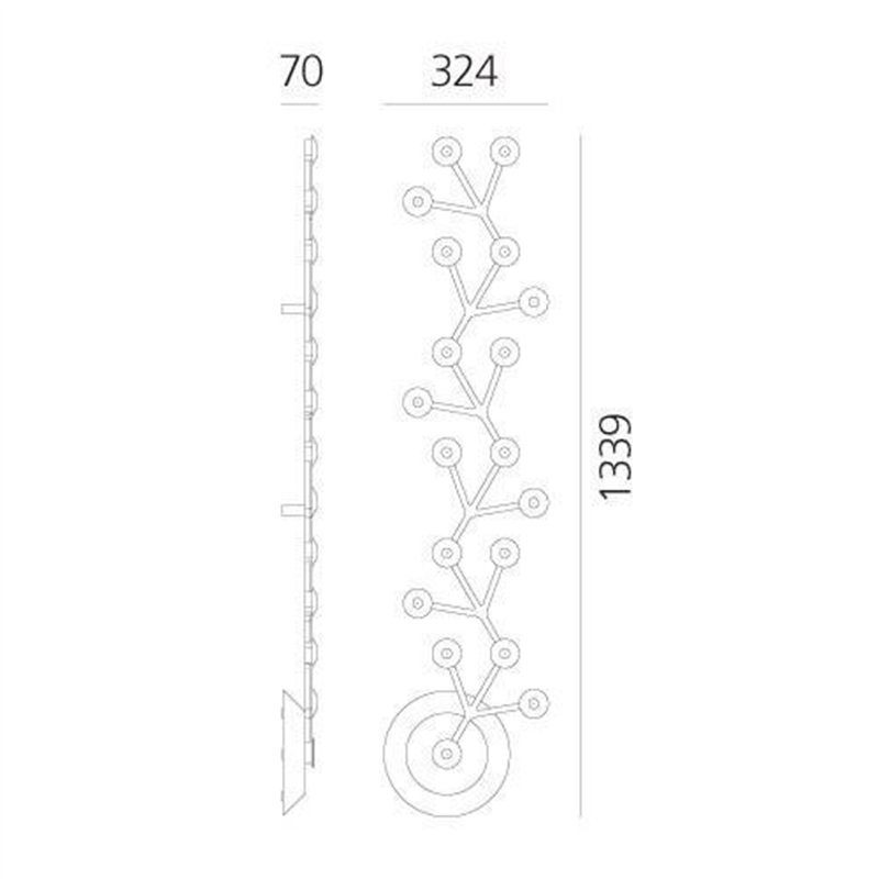 Artemide Led Net Line 125 ceiling lamp