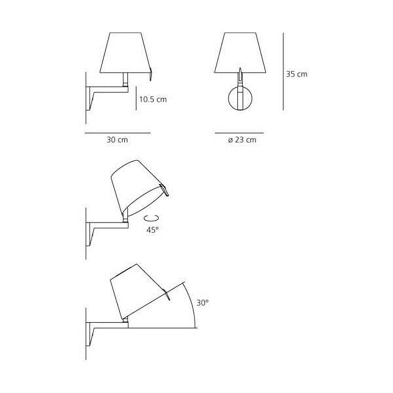 Artemide Melampo Wall lamp