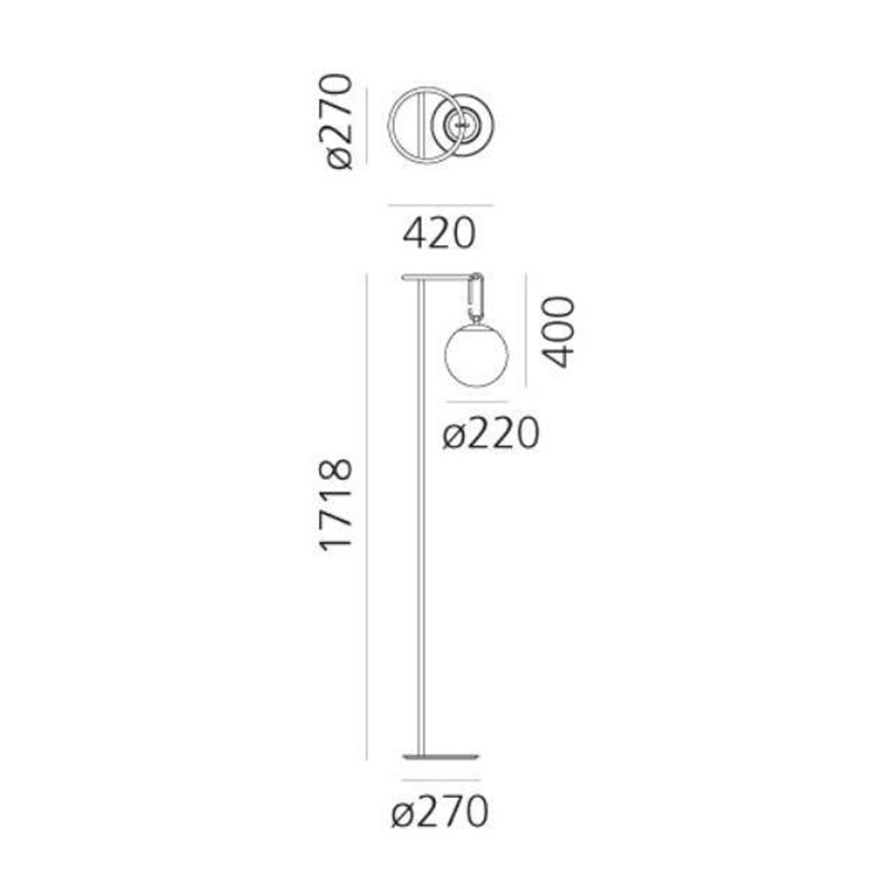 Artemide nh 22 Floor lamp