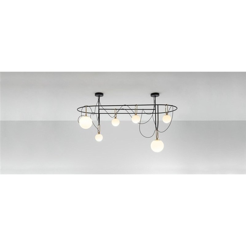 Artemide nh S5 Elliptic suspended lamp