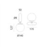 Artemide nh 1217 Table lamp