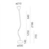 Artemide Pipe Led Floor lamp