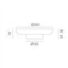 Artemide Bonta' Base + Plate
