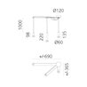 Artemide Stablight suspended lamp