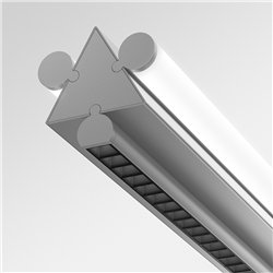 Artemide Dreispitz - 2 Diffused + 1 Controlled Emission - 150 - Horizontal  suspension lamp