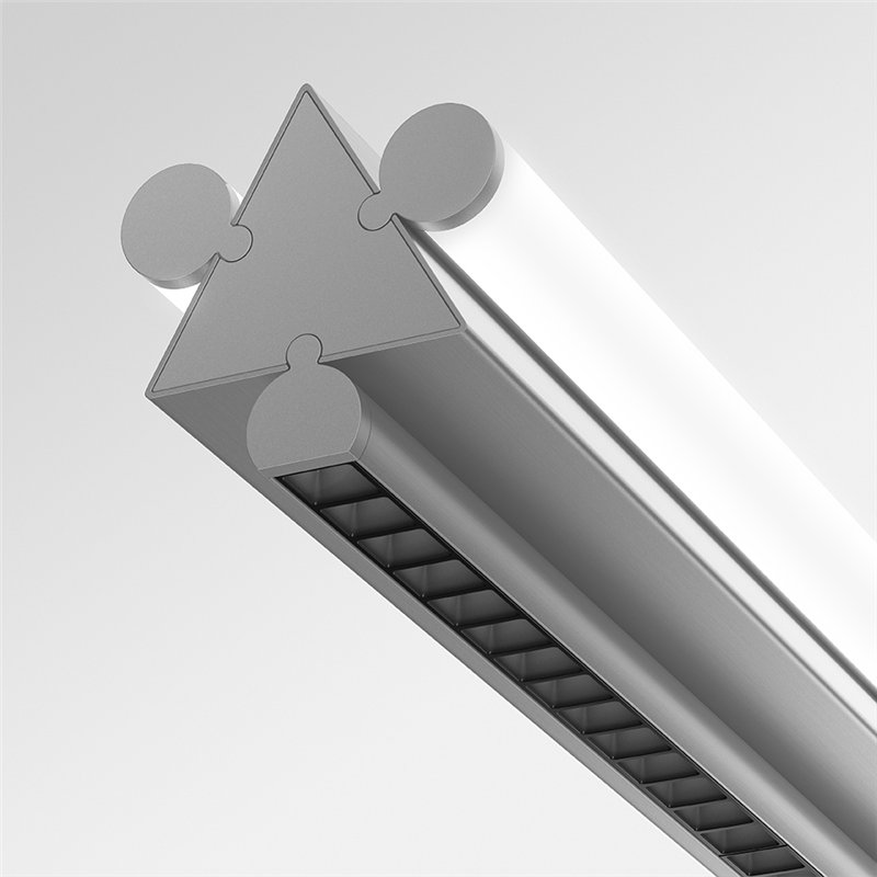 Artemide Dreispitz - 2 Diffused + 1 Controlled Emission - 150 - Horizontal  Hängelampe