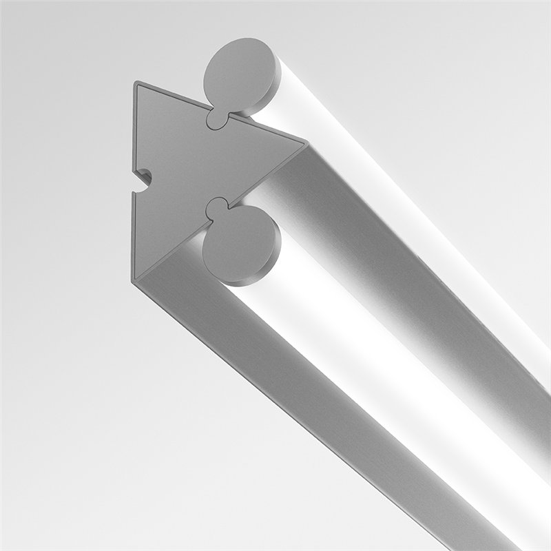 Artemide Dreispitz - 2 Diffused Emission - 120 Deckenlampe / Wandlampe