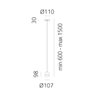 Artemide Gio Light suspension lamp