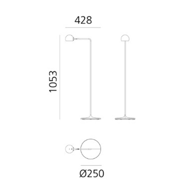 Artemide Ixa Reading Stehlampe