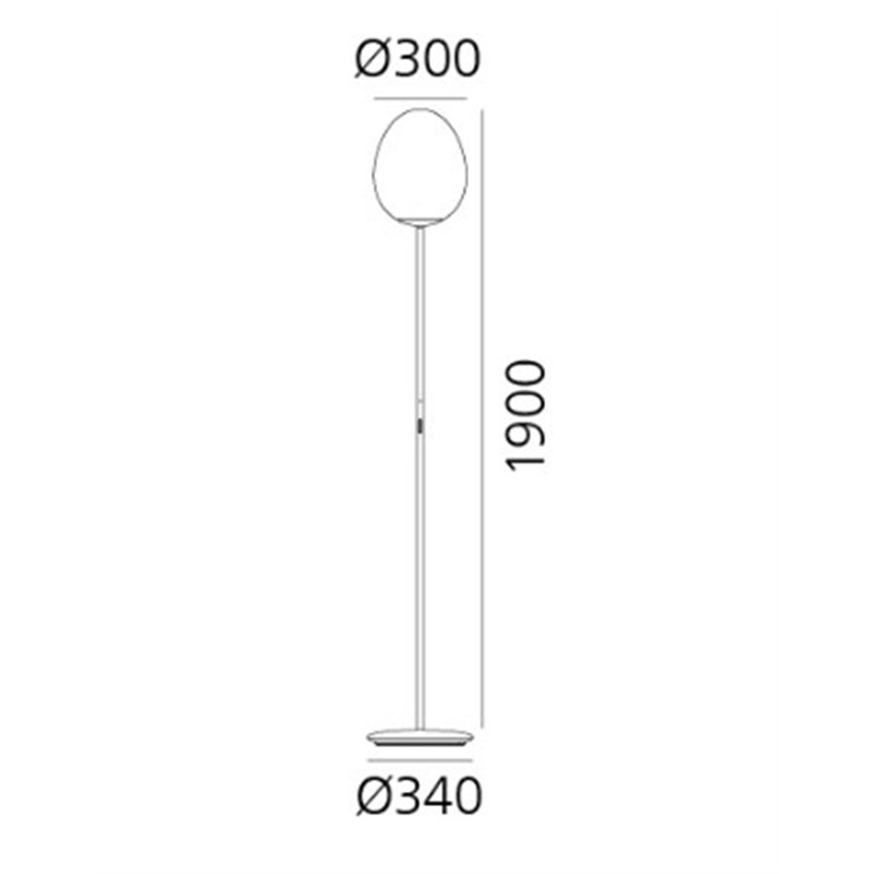 Artemide Stellar Nebula Stehlampe