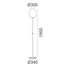 Artemide Stellar Nebula Stehlampe