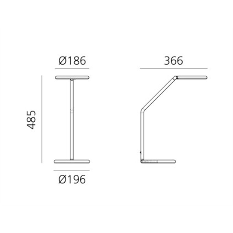 Artemide Vine Light Pure Integralis Tischlampe