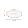 Louis Poulsen Ripls Led ⌀310 Ceiling Lamp / Wall Lamp
