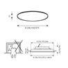 Louis Poulsen Lp Slim Round Recessed ⌀440 Ceiling Lamp