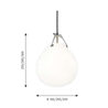 Louis Poulsen Moser ⌀205 Pendant Lamp