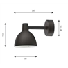 Louis Poulsen Toldbod 155 Wall Ceiling Lamp / Wall Lamp
