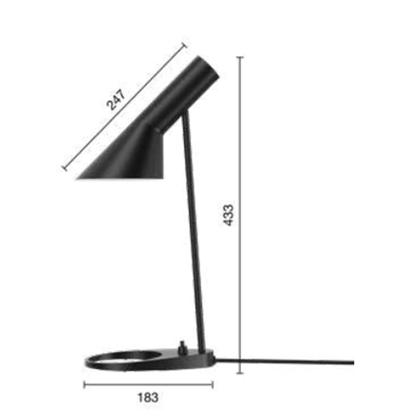 Louis Poulsen Aj Mini Table Table Lamp