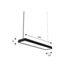 Louis Poulsen Lp Slim Box Suspended Pendant Lamp