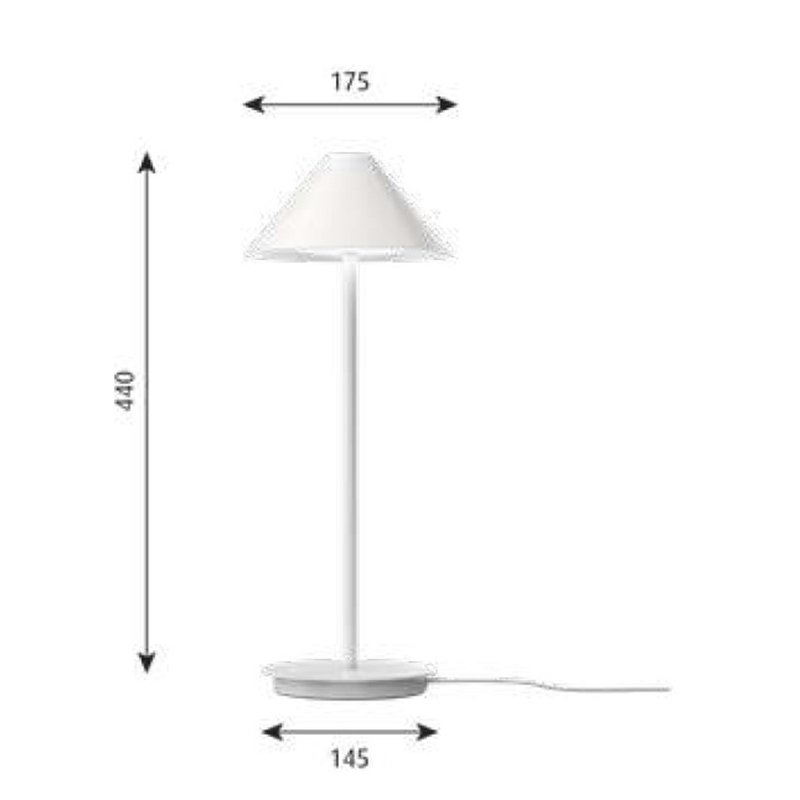 Louis Poulsen Keglen Table Table Lamp