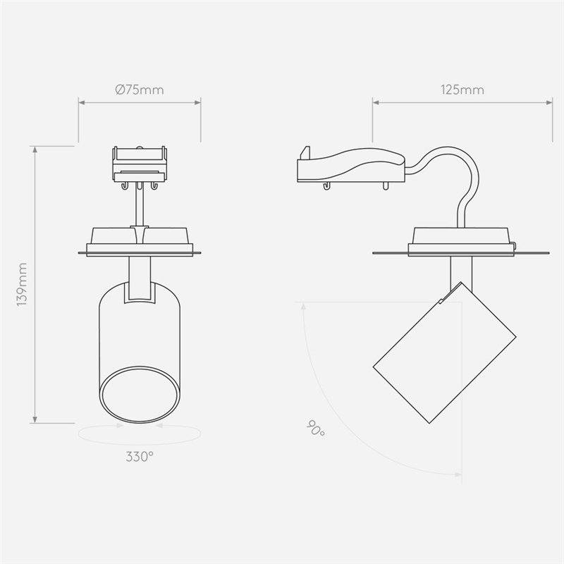 Astro Ascoli Flush Fire-Rated recessed spot
