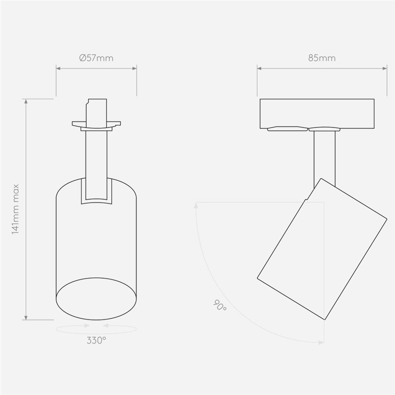 Astro Ascoli Track Schienenleuchte