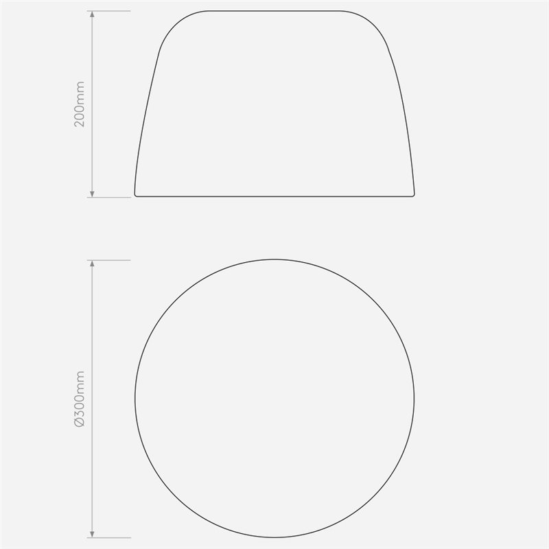 Astro Taiko 300 ceiling lamp