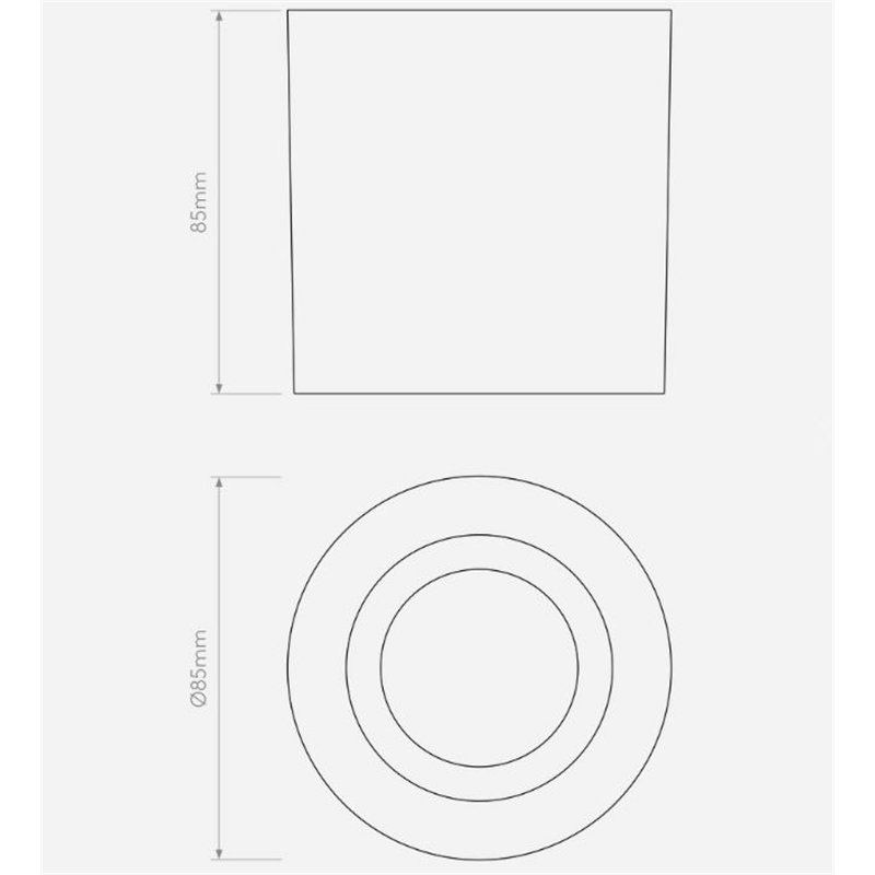 Astro Kos Round recessed spot