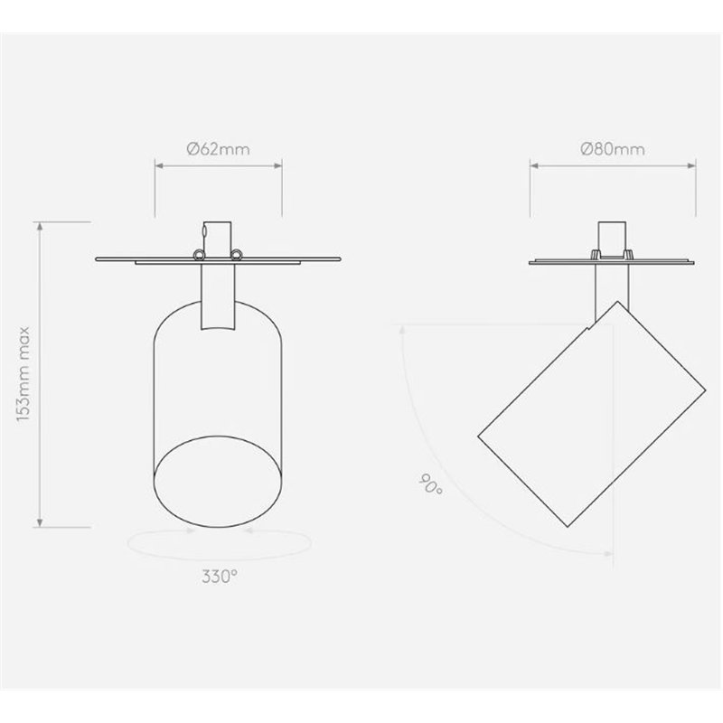 Astro Aqua Recessed recessed spot