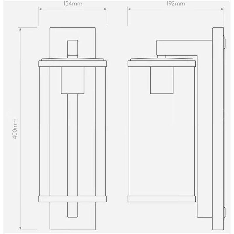 Astro Pimlico 400 wall lamp