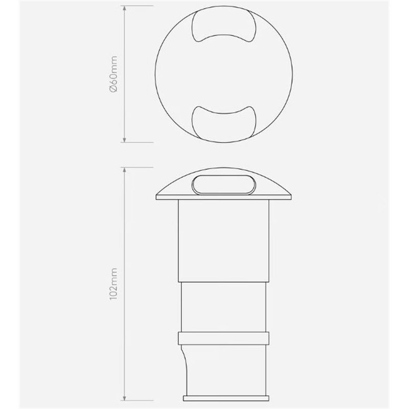 Astro Beam Two Led recessed spot