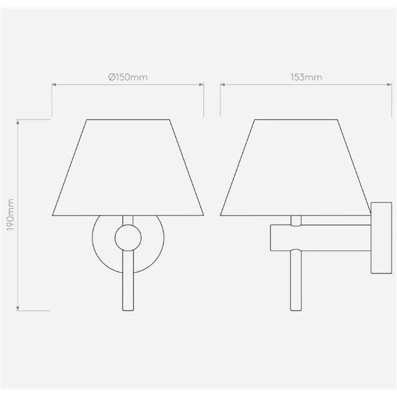 Astro Roma wall lamp