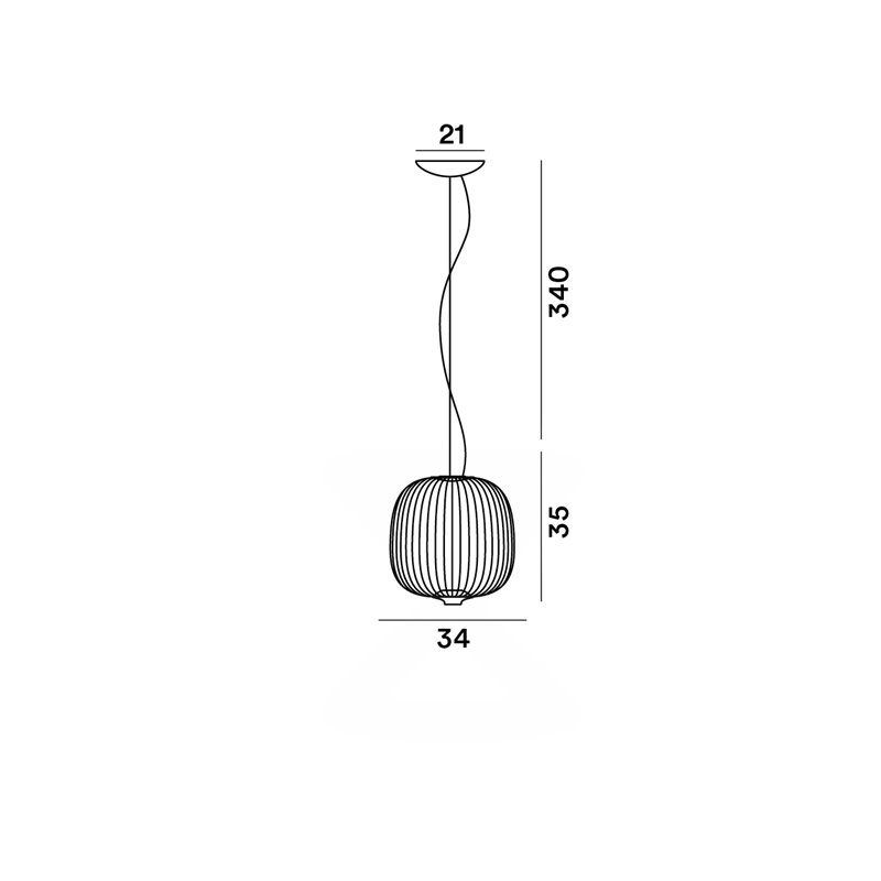 Foscarini Spokes 2 Small Hängelampe