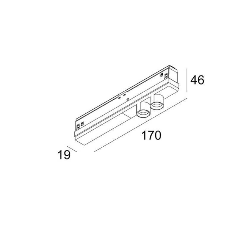 Delta Light M20/M26H - Jum-Oh! 2R track lighting fixture