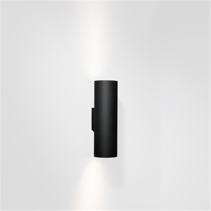 Modular Lotis tubed wall 2x GU10 Wall lamp - Black + Gold - Outlet