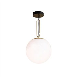 Artemide Nh 35 Ceiling Black - Brass ceiling lamp - Outlet