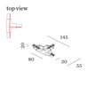 Wever & Ducré 1-phase track | AA-B T-Connector