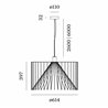Wever & Ducré Wiro 6.1 Wiro Ceiling Susp E27 suspension lamp